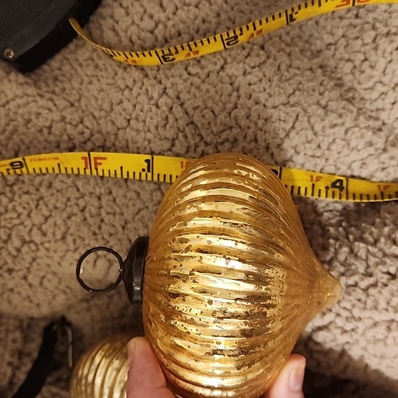 Set of 6 glass ornaments - Picture 6 of 12